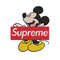 Mickey Mouse Supreme Embroidery design, Disney Embroidery, Disney design, Embroidery File, Digital download..jpg