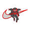 Nike Black Spiderman embroidery design, Black Spiderman embroidery, Nike design, movie design, Digital download.jpg