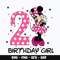 Minnie birthday girl Svg