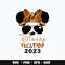 Minnie disney vacation 2023 Svg