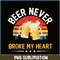 BEER28102378-Beer Never Broke My Heart PNG Funny Drinking Party Gift PNG Beer Lover PNG.png