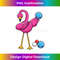IH-20240102-2639_Cute Dabbing Flamingo Bocce Ball Player Boccie Girls Bocci 2622.jpg