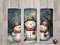Seamless Classic Cute Snowmen Design, Christmas 20 oz Skinny Straight Tumbler Sublimation Design, Tumbler Wrap, PNG File, Digital Download.jpg