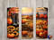 Seamless Cowboy Boots & Fall Landscape Design, Fall 20 oz Skinny Straight Tumbler Sublimation Design, Tumbler Wrap, PNG Digital Download.jpg