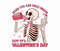 Valentines Skeleton Png, Dead Inside But's It Valentine's Day Png, Coffee Valentine, Valentines Day Png, Funny Valentine PNG, Skeleton Png.jpg