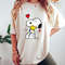 Peanuts Valentine Snoopy And Woodstock Lots Of Love T-shirt .jpg