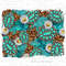 Leopard and turquoise gemstone background png, western patterns png, western background png, sublimate designs download.jpg