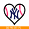 MLB204122337-NY Yankees The Heart SVG, Major League Baseball SVG, Baseball SVG MLB204122337.png