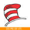 DS205122398-The White And Red Hat SVG, Dr Seuss SVG, Cat In The Hat SVG DS205122398.png