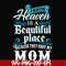 FN000389-I know heaven is a beautiful place because they have my mom svg, png, dxf, eps file FN000389.jpg