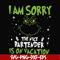 NCRM13072020-I am sorry the nice bartender is on vacation svg, grinch svg, png, dxf, eps digital file NCRM13072020.jpg