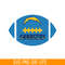 NFL125112398-Chargers Ball SVG PNG EPS, USA Football SVG, NFL Lovers SVG.png