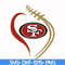 NFL071020205L-San francisco 49ers heart svg, 49ers heart svg, Nfl svg, png, dxf, eps digital file NFL071020205L.jpg