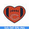 NFL111034T-Chicago Bears heart svg, Chicago Bears svg, Bears svg, Sport svg, Nfl svg, png, dxf, eps digital file NFL111034T.jpg