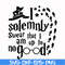 HRPT00030-I solemnly swear that I am up to no good svg, png, dxf, eps file HRPT00030.jpg