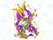 Dabbing Unicorn Mardi Gras Png, Mardi Gras Dabbing Unicorn PNG, Mardi Gras party PNG, Cute Dabbing Unicorn Mardi Gras, Png Digital Download.jpg