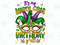 It's My Mardi Gras Birthday Y'all png, Mardi Gras Png, Carnival Png,sublimation design,Mardi Gras Mask png,Fleur De Lis Png,Digital download.jpg