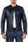 Cafe Racer Genuine Lambskin Leather Jacket-Blue_4.jpg