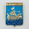 6 Vintage pin badge set Coats of arms of cities of the USSR.jpg