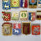 5 Vintage pin badge set Coats of arms of cities of the USSR.jpg