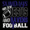 Sundays Are For Jesus And Ravens Football SVG.png