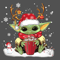 Christmas Yoda Drinking Hot Cocoa SVG.png