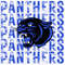 Panthers Distressed Mascot, Royal, Design PNG, Digital Download.jpg