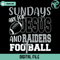 Sundays Are For Jesus And Raiders Football Svg - Gossfi.com.jpg