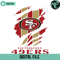 San Francisco 49ers Ripped Claw Logo Svg - Gossfi.com.jpg