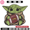 Baby Yoda Los Angeles Chargers embroidery design, Los Angeles Chargers embroidery, NFL embroidery, logo sport embroidery.jpg