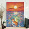 Dog Portrait Canvas - Corgi - Sunset Surfer - Canvas Print - Dog Wall Art Canvas - Dog Canvas Print - Furlidays.jpg