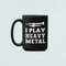 I Play Heavy Metal Trumpet Mug, Trumpet Gifts, Trumpeter Present, Trumpet Player Coffee Cup, Marching Band, Music Teache.jpg