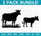 Cow Mini Svg Bundle, Cow SVG, Farmanimals svg, Animals svg, Cow Silhouette, Cow Clipart, Calf Svg, Barn Svg, Cut File for Cricut.jpg