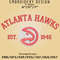 Atlanta Hawks Embroidery Designs, NBA Logo Embroidery Files, NBA Hawks, Machine Embroidery Pattern, Digital Download.jpg