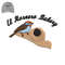 Bird Nest Embroidery logo for Cap ..jpg