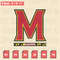 Maryland Terrapins Embroidery Designs, NCAA Logo Embroidery Files, File for Embroidery Machine.png
