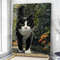 Cat Portrait Canvas - Tuxedo Stroll - Canvas Print - Cat Wall Art Canvas - Canvas With Cats On It - Cats Canvas Print - Furlidays.jpg