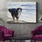 Dog Landscape Canvas - Bernese Mountain Dog At The Beach - Canvas Print - Dog Poster Printing - Dog Canvas Art - Dog Wall Art Canvas - Furlidays.jpg