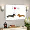 Dog Landscape Canvas - Dachshund Love - Canvas Print - Dog Canvas Print - Dog Canvas Art - Furlidays.jpg