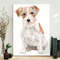 Dog Portrait Canvas - Jack Russel Terrier Watercolors - Canvas Print - Canvas With Dogs On It - Dog Canvas Art - Furlidays.jpg