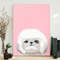 Dog Portrait Canvas - Shih Tsu Dog Portrait Pink Cute Art - Canvas Print - Dog Canvas Art - Dog Canvas Print - Furlidays.jpg
