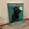 Portrait Canvas - Black Cat With Toilet Paper - Your Butt Napkins - My Lady - Portrait Poster - Cat Wall Art Canvas - Cat Canvas Printing - Furlidays.jpg