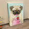 Portrait Canvas - Brain Freeze - Canvas Print - Dog Wall Art Canvas - Dog Canvas Print - Furlidays.jpg