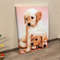 Portrait Canvas - Cute Three Puppies Sleeping Dogs - Print Poster - Dog Canvas Painting - Dog Wall Art Canvas - Furlidays.jpg