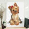 Portrait Canvas - Yorkshire Terrier - Canvas Print - Dog Wall Art Canvas - Dog Canvas Print - Furlidays.jpg
