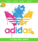 AdidasColorful Melt Svg, Colorful Adidas Svg, Paint Adidas Logo Svg - SVG Lucky.jpg