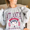 Retro Atlanta Baseball Sweatshirt, Vintage Style Atlanta Crewneck, Men's and Women's Baseball Apparel, Braves Sweatshirt.jpg