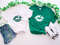 Lucky Shamrock St Patrick's Day Shirts, Matching St Pattys Day Party Outfits for Friend Group, Four Leaf Clover Lips Shirt, Irish Roots Tee.jpg