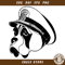 Bulldog with Navy Hat Svg, Bulldog Face Svg, Dog Lover Svg.jpg