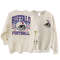 Buffalo Football Shirt, Vintage Style Buffalo Football Crewneck, Football Sweatshirt, Buffalo Football Sweatshirt, Football Fan Gifts.jpg